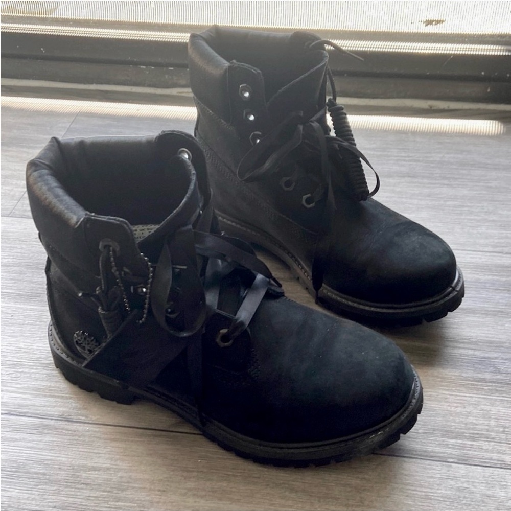 Timberland Boots 🖤Black-Out style🖤